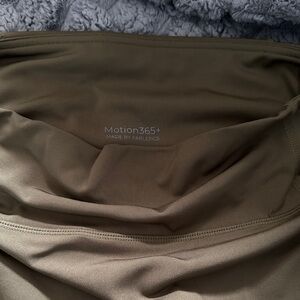 Fabletics Motion365+ Olive Green High-Rise Leggings